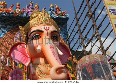 Ganesh Chaturthi Pandal: Over 44 Royalty-Free Licensable Stock Photos ...