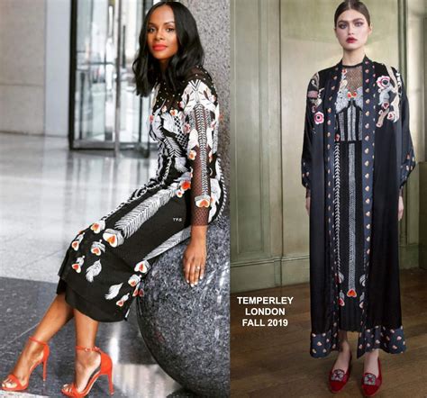 Instagram Style: Tika Sumpter in Temperley London Promoting 'Mixed-ish'