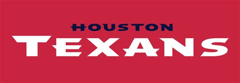 Houston Texans Logo - Wordmark Logo - National Football League (NFL ...