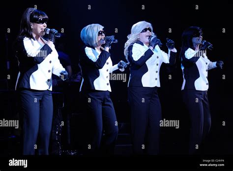 The Nolans performing their 'I'm In The Mood Again' concert at the ...