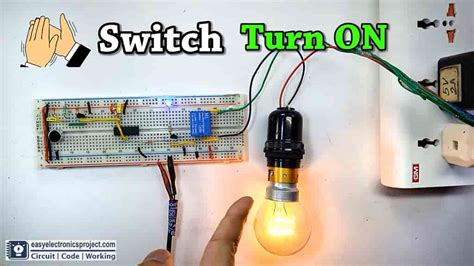 Clap Switch Circuit using IC 4017 - Electronics Projects 2024