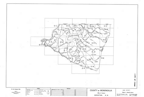 Monongalia County Index Maps