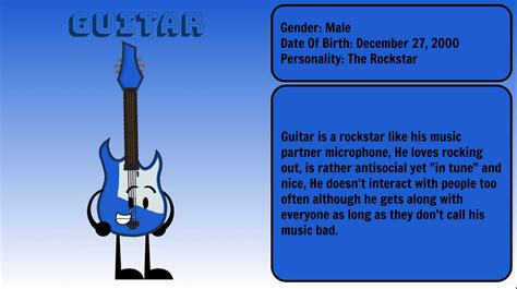 Meet Guitar by DylanTheIceGuy2002 on DeviantArt