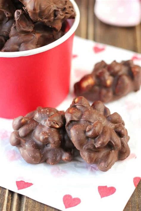 Chocolate Peanut Clusters | Kristine in Between