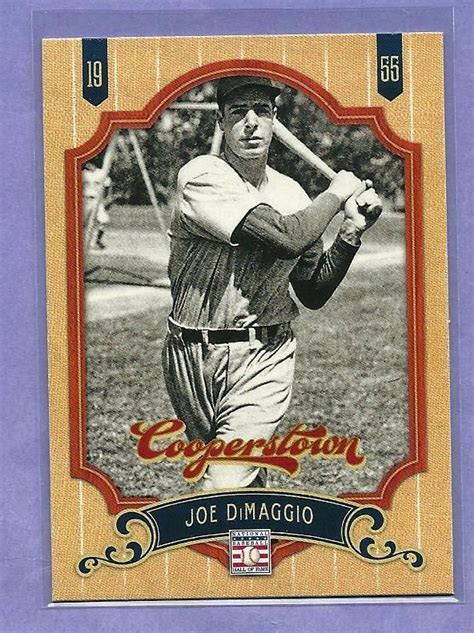 Joe DiMaggio Baseball Cards