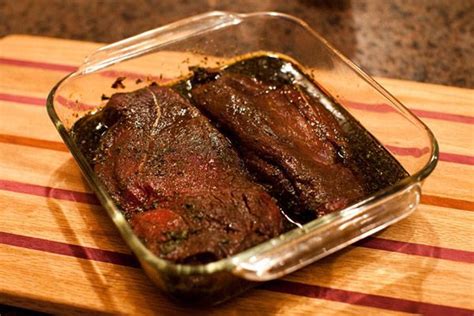 Alaskan Moose Steak Marinade --- I made this tonight...if you don't ...