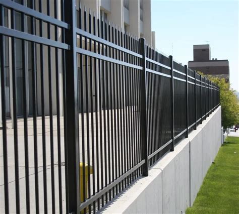 Factory Aluminum Fence Palisade Fencing Angle Steel Angle Bar Fence ...