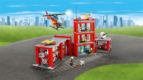 LEGO City Fire 60110: Fire Station Mixed 673419247900 | eBay