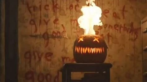 Flaming pumpkin | Trick r treat movie, Trick r treat, Pumpkin carving