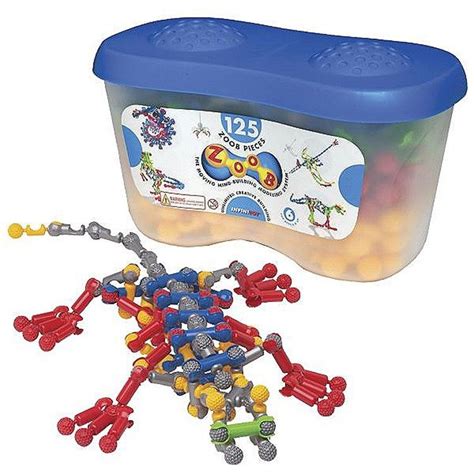 Zoob 125 pc Moving Building Set in a Storage Tub - Educational Toys ...