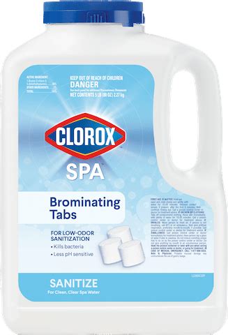 Spa Brominating Tablets | Sanitize Your Hot Tub Water | Clorox