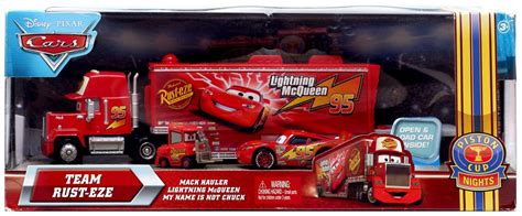 Disney Pixar Cars The World of Cars Multi-Packs Team Rust-Eze Exclusive 155 Diecast Car Set ...