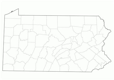 Pa County Map Printable - Printable Maps