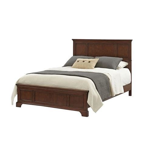 Home Styles Chesapeake Cherry Queen Bed Frame-5529-500 - The Home Depot