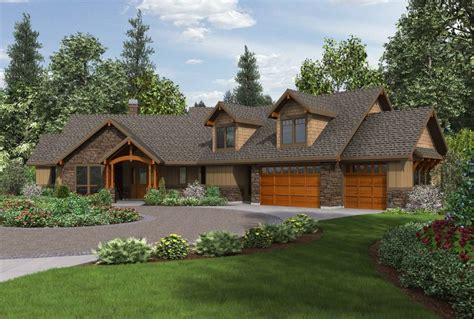 Rambler House Plans With Basement Ideas | Craftsman style house plans, Ranch house designs ...