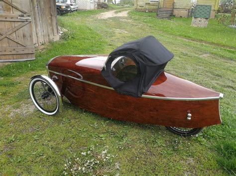 Beautiful velomobile from Lithuania inspired by hotrods | Recumbent ...