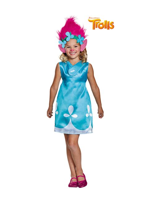 Poppy - Trolls Costume - Girls - Party On!