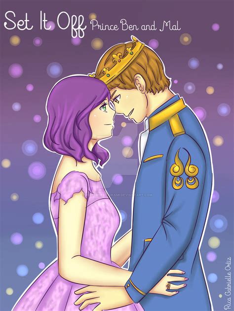 Disney Descendants: Mal and Ben by HatsuneMizukami on DeviantArt