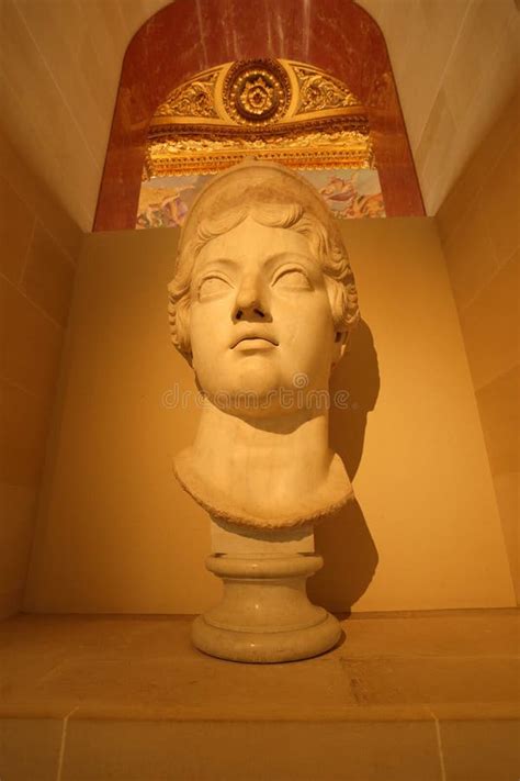 Portrait De Lucille Statue at Louvre Museum in Paris Editorial Photo - Image of enjoy, lucille ...