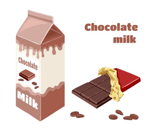 Chocolate Milk Illustrations, Royalty-Free Vector Graphics & Clip Art - iStock