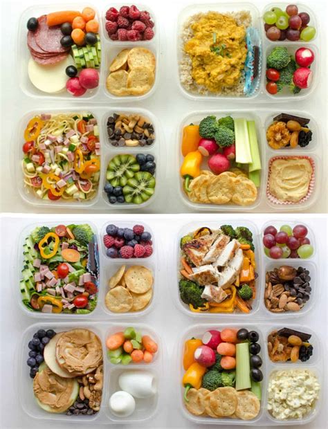 8 Adult Lunch Box Ideas | Healthy Meal Prep Recipes for Work Lunches