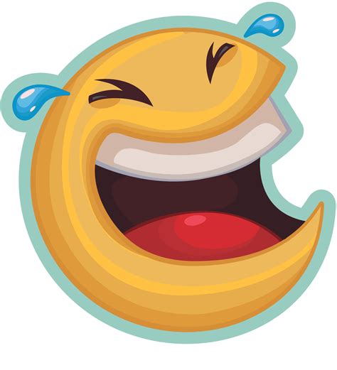 Laughing emoji Sticker – VulgrCo