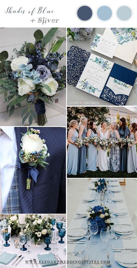 Amazing Blue Wedding Colors for Spring and Summer ...