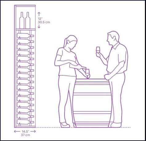 Wine Barrel Rack Dimensions