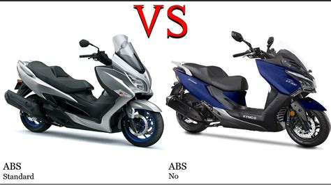 Suzuki AN 400 Burgman vs Kymco X Town 300 Test specification comparison - YouTube