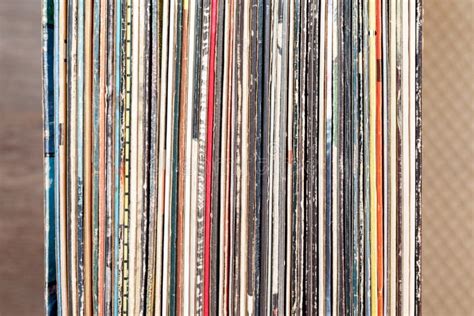 Covers of vinyl records stock image. Image of objects - 103187087