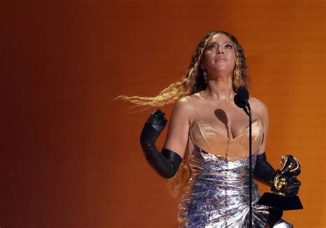 Beyoncé breaks record with 32nd Grammy, snubbed again for top album honor | PBS News