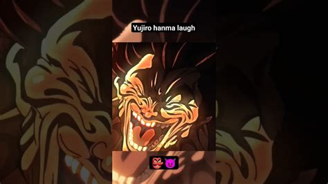 Yujiro hanma laughing 😂 👺 #baki #youtubeshorts #anime #yujiro 😈 - YouTube