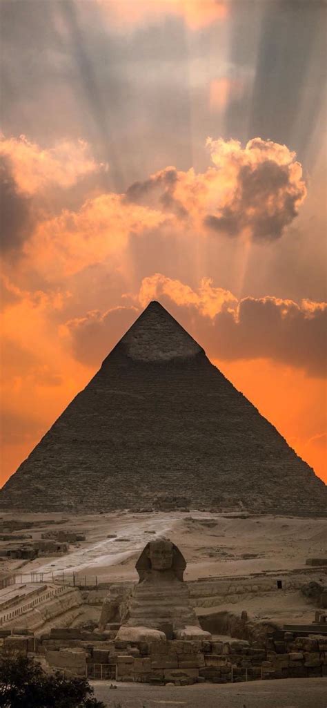 Great Pyramid of Giza iPhone 12 Wallpapers Free Download