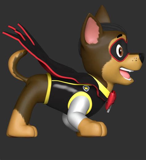 Chase Halloween - Paw Patrol 3D Print Model by lovemodel