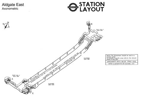 London underground stations, Underground, Station map