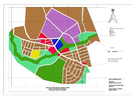 Obuasi East District – Street Address Map – Obuasi East Municipal Assembly