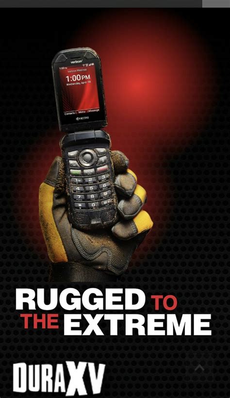 Kyocera DuraXV Extreme E4810 4G LTE Verizon Unlocked RUGGED Camera Flip ...