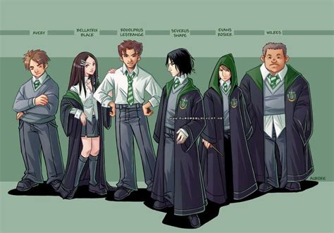 Slytherins by auroreblackcat on deviantART | Harry potter characters ...