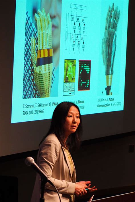 2019 Spring Distinguished Lecture - Prof. Zhenan Bao, Stanford