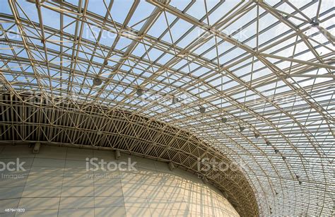 Modern Dome With Metal Roof Structure Stock Photo - Download Image Now ...