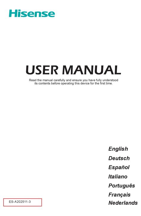 HISENSE 65U8QF USER MANUAL Pdf Download | ManualsLib