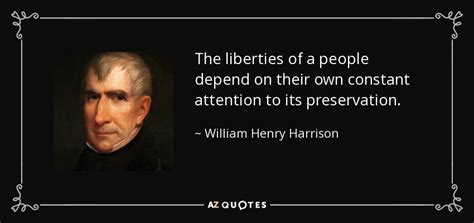 TOP 16 QUOTES BY WILLIAM HENRY HARRISON | A-Z Quotes