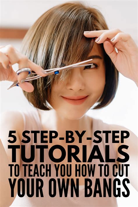 How to Cut Your Own Bangs: 10 Tips and Tutorials