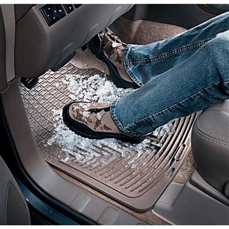 WeatherTech® All - weather Rear Floor Mats - 168489, at Sportsman's Guide