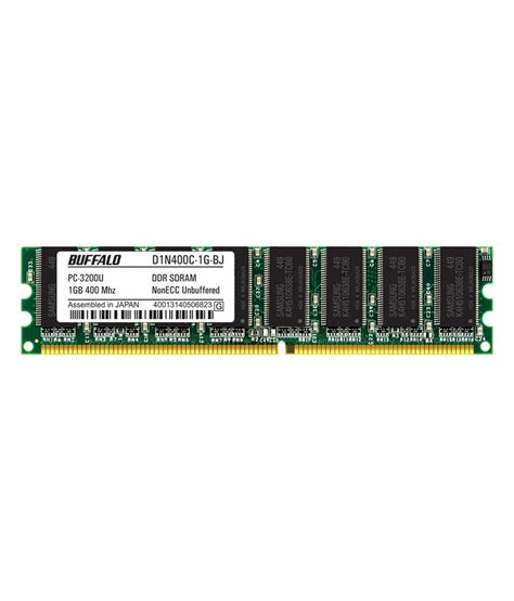 Buffalo 1 GB DDR1 SDRAM for Desktop - Buy Buffalo 1 GB DDR1 SDRAM for ...