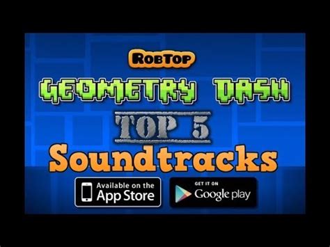 My Top 5 Geometry Dash Soundtracks - YouTube