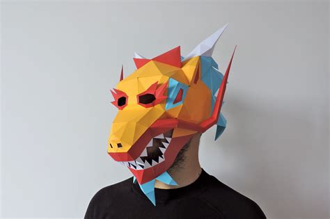 Printable 3d Dragon Head Template | ubicaciondepersonas.cdmx.gob.mx