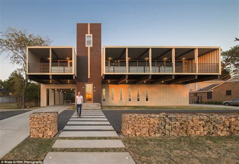 A Modern Shipping Container Home in Dallas