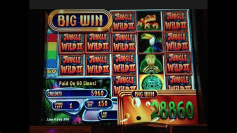 Jungle Wild II - WMS - BIG WIN! Money Burst Slot Machine Bonus - YouTube