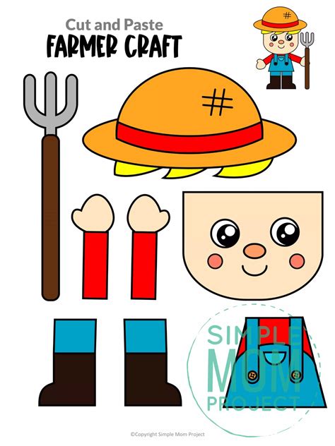 Farmer Printables For Kids